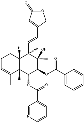 半枝莲碱 B 结构式