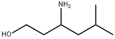 1-Hexanol, 3-amino-5-methyl- 结构式