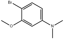 Benzenamine, 4-bromo-3-methoxy-N,N-dimethyl- 结构式