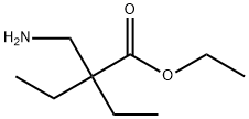 Ethyl 2-(Aminomethyl)-2-ethylbutanoate 结构式