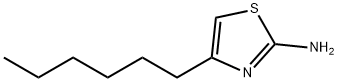 2-Thiazolamine, 4-hexyl- 结构式