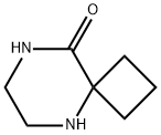 5,8-DIAZA-SPIRO[3.5]NONAN-9-ONE 结构式