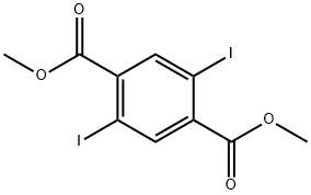 1,4-Benzenedicarboxylic acid, 2,5-diiodo-, 1,4-dimethyl ester 结构式