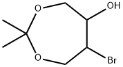 1,3-Dioxepan-5-ol, 6-bromo-2,2-dimethyl- (9CI) 结构式