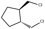 Cyclopentane, 1,2-bis(chloromethyl)-, trans- (9CI) 结构式