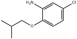 5-氯-2-异丁氧基苯胺 结构式