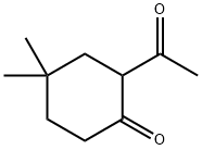 Cyclohexanone, 2-acetyl-4,4-dimethyl- 结构式