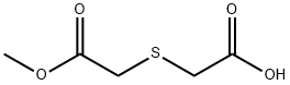 2-((2-甲氧基-2-氧代乙基)硫代)乙酸 结构式