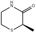 (2R)-2-methylthiomorpholin-3-one 结构式