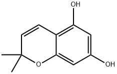 2,2-Dimethyl-2H-chromene-5,7-diol 结构式