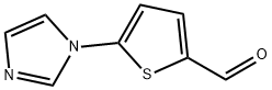 2-Thiophenecarboxaldehyde, 5-(1H-imidazol-1-yl)- 结构式