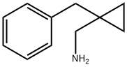 (1-苄基环丙基)甲胺 结构式