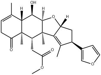 6-Desacetylnimbinene 结构式