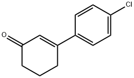 3-(4-氯苯基)环己-2-烯-1-酮 结构式