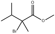 Butanoic acid, 2-bromo-2,3-dimethyl-, methyl ester 结构式