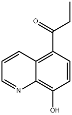 1-Propanone, 1-(8-hydroxy-5-quinolinyl)- 结构式