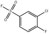 Benzenesulfonyl fluoride, 3-chloro-4-fluoro- 结构式