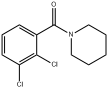 1-[(2,3-Dichlorophenyl)carbonyl]piperidine 结构式