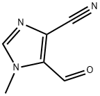 5-甲酰基-1-甲基-1H-咪唑-4-腈 结构式