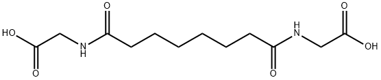 Glycine, N,N'-(1,8-dioxo-1,8-octanediyl)bis- (9CI) 结构式