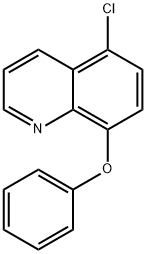 Quinoline, 5-chloro-8-phenoxy- 结构式