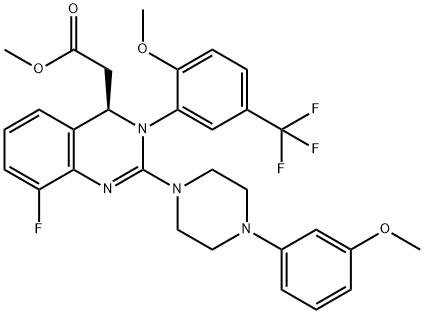 莱特莫韦标准品8-R 结构式