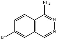 1-Phthalazinamine, 6-bromo- 结构式