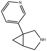 3-azabicyclo[3.1.0]hexane, 1-(3-pyridinyl)- 结构式