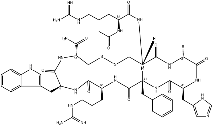 司美诺肽 结构式