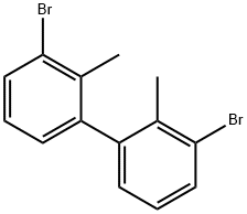 3,3’-Dibromo-2,2’-dimethylbiphenyl 结构式