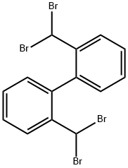 1,1'-Biphenyl, 2,2'-bis(dibromomethyl)- 结构式