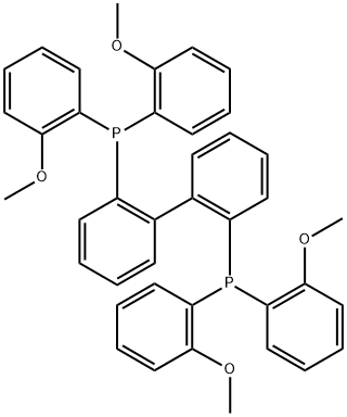 2,2′-bis(di-o-anisylphosphino)-1,1′-biphenyl 结构式