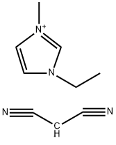 1-乙基-3-甲基咪唑二氰亚甲盐 结构式