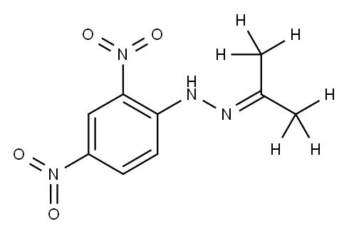 ACETONE-D6 (DNPH DERIVATIVE) 结构式
