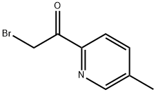 2-溴-1-(5-甲基吡啶-2-基)乙烷-1-酮 结构式