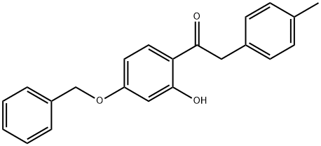 JR-6998, 1-(4-(Benzyloxy)-2-hydroxyphenyl)-2-p-tolylethanone, 97% 结构式