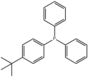 (4-tert-Butylphenyl)diphenylphosphine 结构式