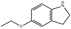 1H-Indole, 5-ethoxy-2,3-dihydro- 结构式