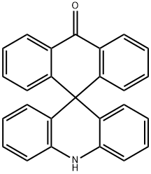 10H,10'H-SPIRO[ACRIDINE-9,9'-ANTHRACEN]-10'-ONE 结构式