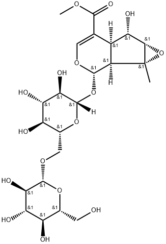 6'-O-β-D-Glucopyranosyl phlorigidoside C 结构式