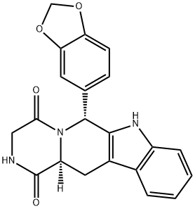 N-DesMethyl ent-Tadalafil 结构式