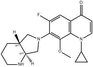 Decarboxy Moxifloxacin 2 结构式