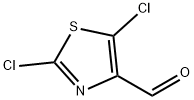 2,5-二氯噻唑-4-甲醛 结构式