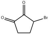 1,2-Cyclopentanedione, 3-bromo- 结构式