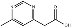 2-(6-methylpyrimidin-4-yl)acetic acid 结构式