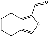 4,5,6,7-Tetrahydrobenzo[c]thiophene-1-carbaldehyde 结构式