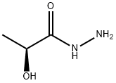 Propanoic acid, 2-hydroxy-, hydrazide, (2S)- 结构式