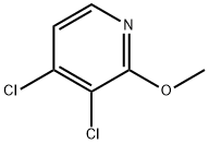 3,4-二氯-2-甲氧基吡啶 结构式
