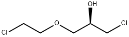 2-Propanol, 1-chloro-3-(2-chloroethoxy)-, (2R)- 结构式