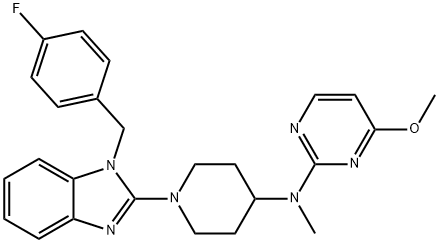 咪唑斯汀杂质8 结构式